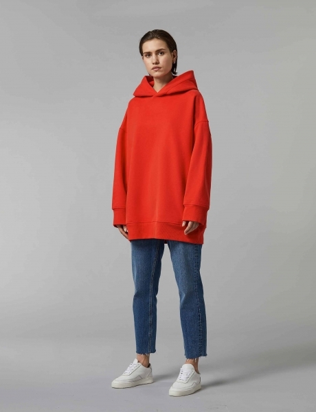 PLAIN OVERSIZED T-SHIRT - BLACK