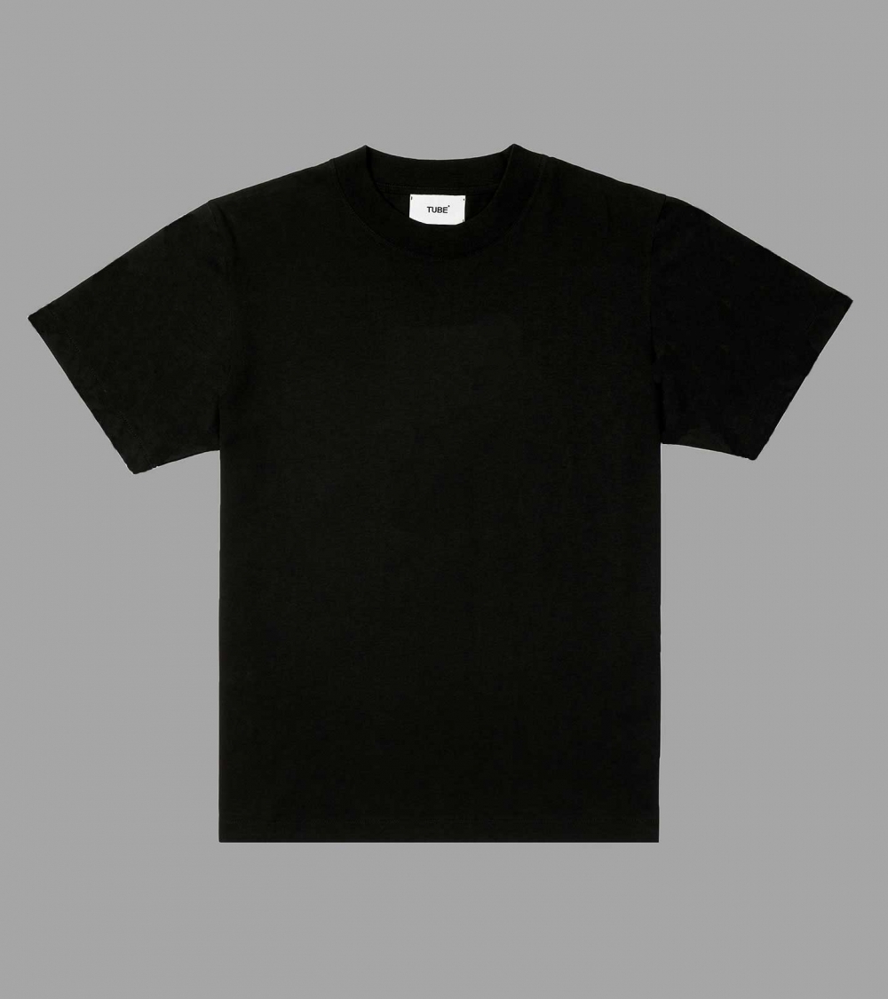 oversized plain black t shirt