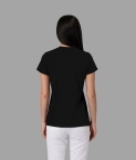 TUBE EVERYDAY T-SHIRT (WOMEN) - BLACK - 2