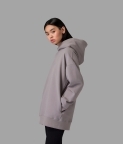 PLAIN OVERSIZED HOODIE - PALE LILAC - 2