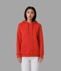 EVERYDAY HOODED SWEATSHIRT (WOMEN) - RED - 1