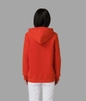 EVERYDAY HOODED SWEATSHIRT (WOMEN) - RED - 2