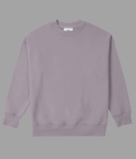 PLAIN SWEATSHIRT - PALE LILAC - 3