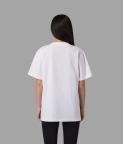 PLAIN OVERSIZED T-SHIRT (WOMEN) - WHITE - 2