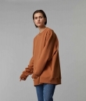 HYPERSIZED SWEATSHIRT - CLAY BROWN - 2