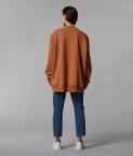 HYPERSIZED SWEATSHIRT - CLAY BROWN - 3