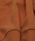 PLAIN OVERSIZED HOODIE - CLAY BROWN - 6