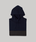 CONTRAST PANEL HOODIE - 4