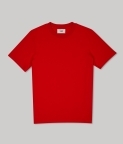 PLAIN OVERSIZED T‑SHIRT (WOMEN) - RED - 4