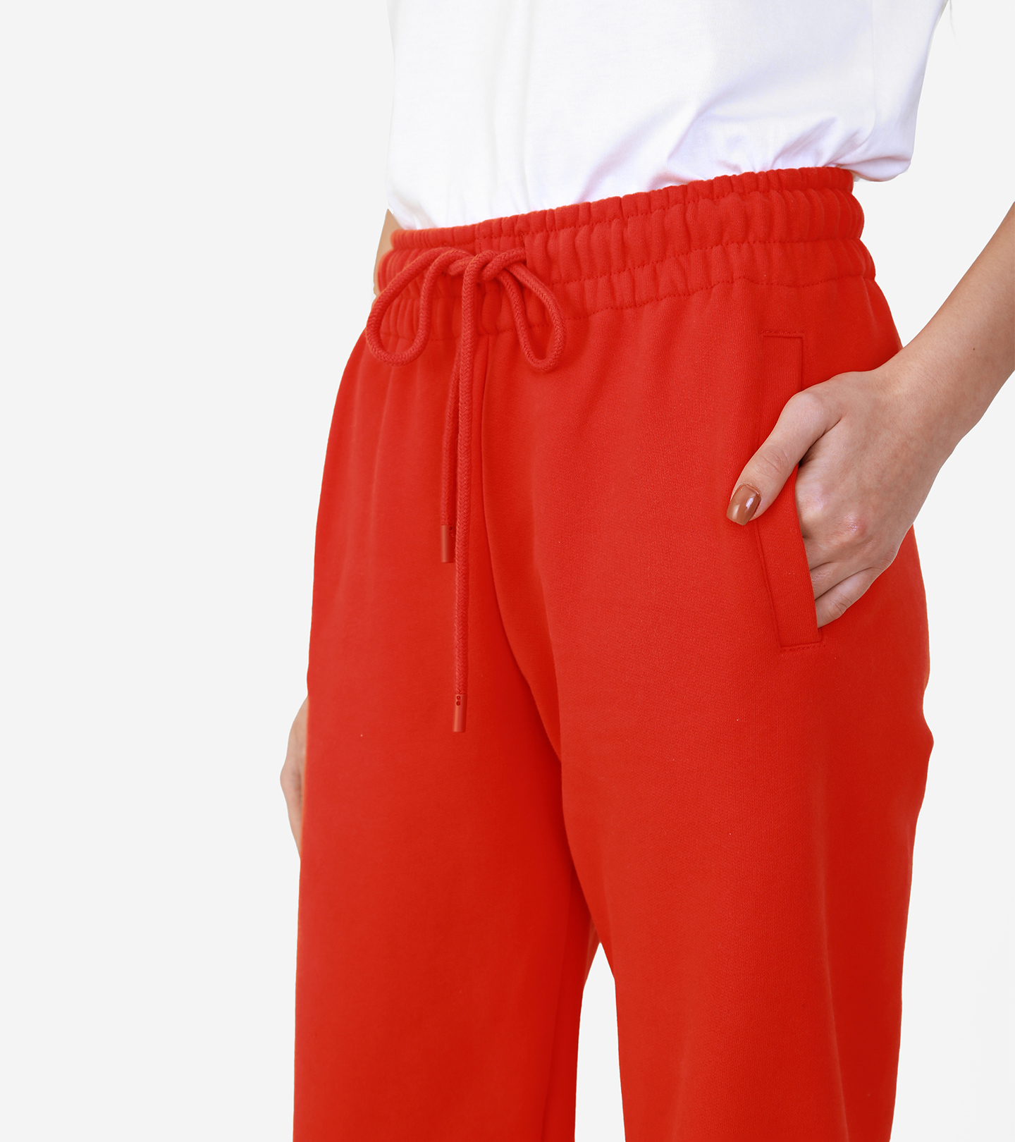 TRACK PANTS RED (WOMEN) - 3