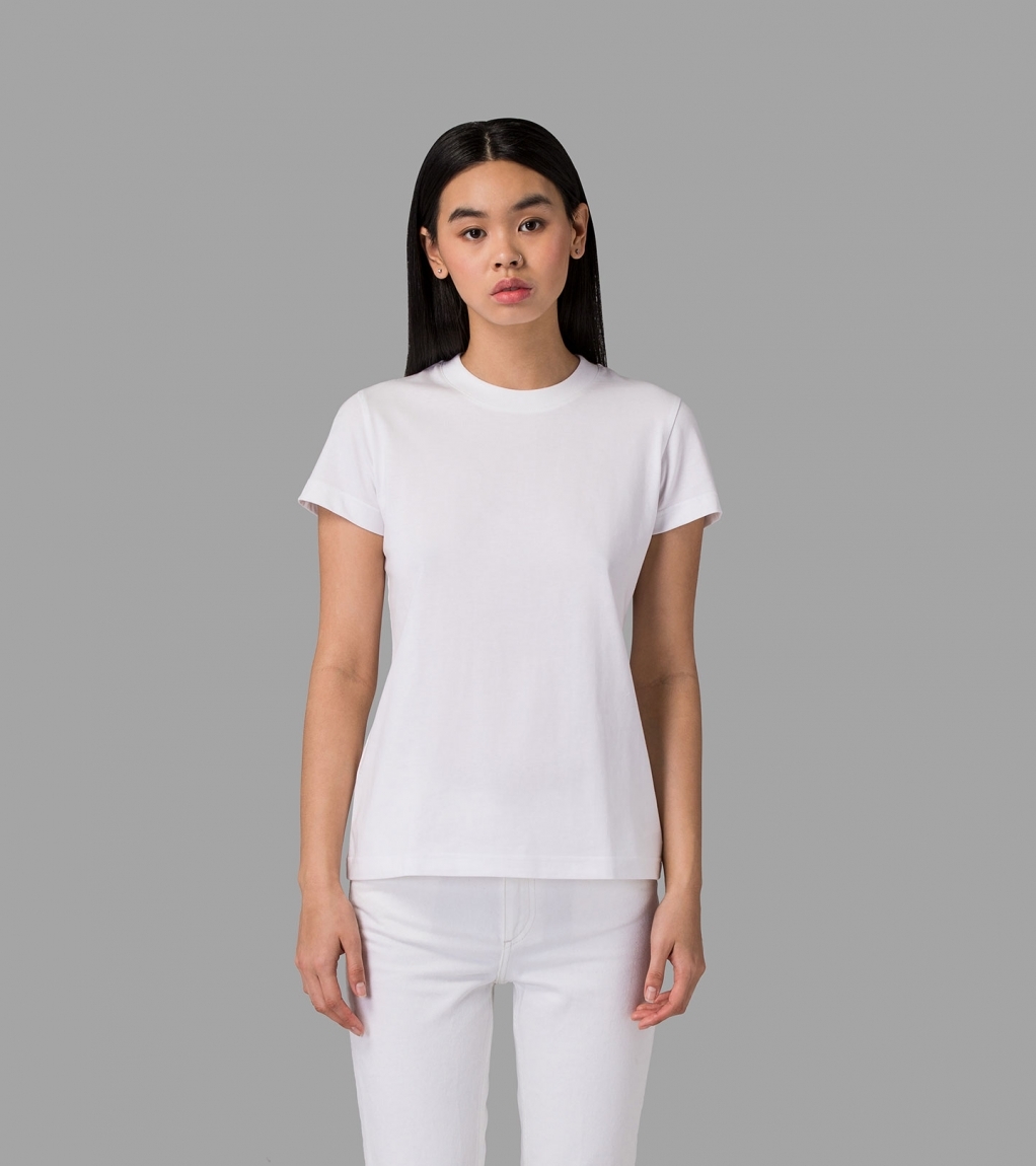 TUBE EVERYDAY T-SHIRT (WOMEN)  - WHITE - 1