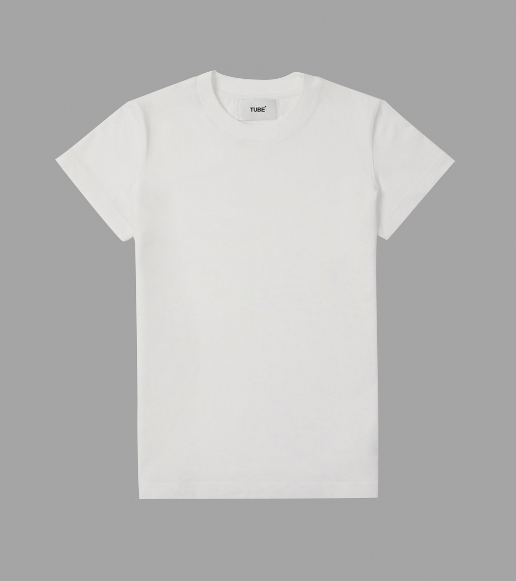 TUBE EVERYDAY T-SHIRT (WOMEN)  - WHITE - 3