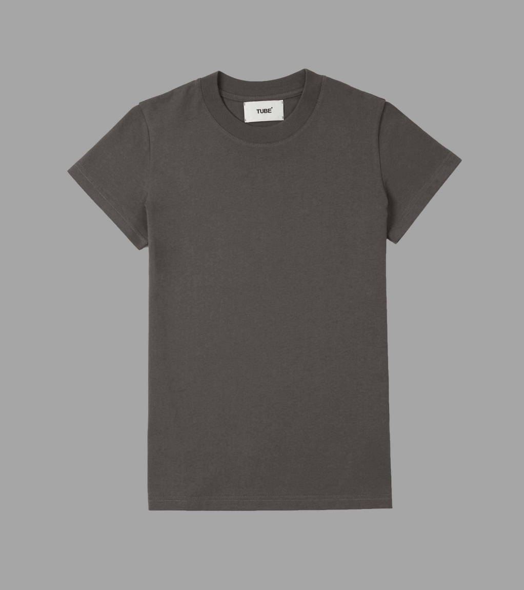 TUBE EVERYDAY T-SHIRT (WOMEN)  - GREY - 3