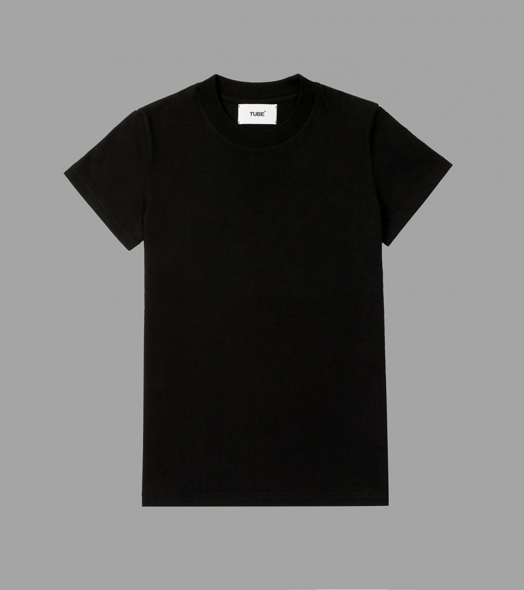 TUBE EVERYDAY T-SHIRT (WOMEN) - BLACK - 3