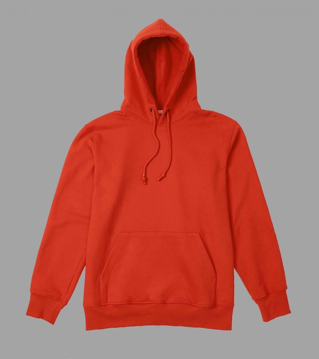 EVERYDAY HOODED SWEATSHIRT (MEN) - RED - 4