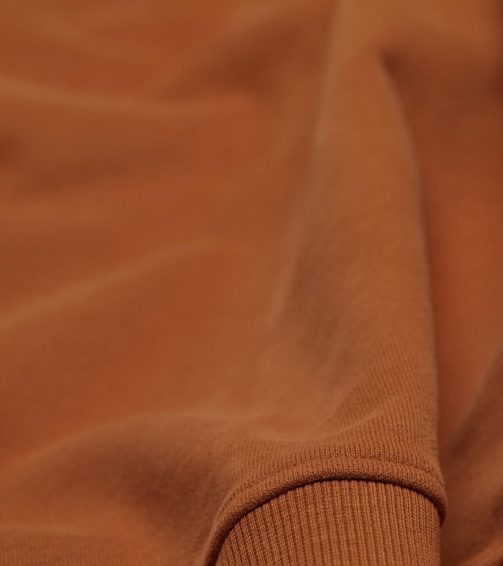 HYPERSIZED SWEATSHIRT - CLAY BROWN - 5