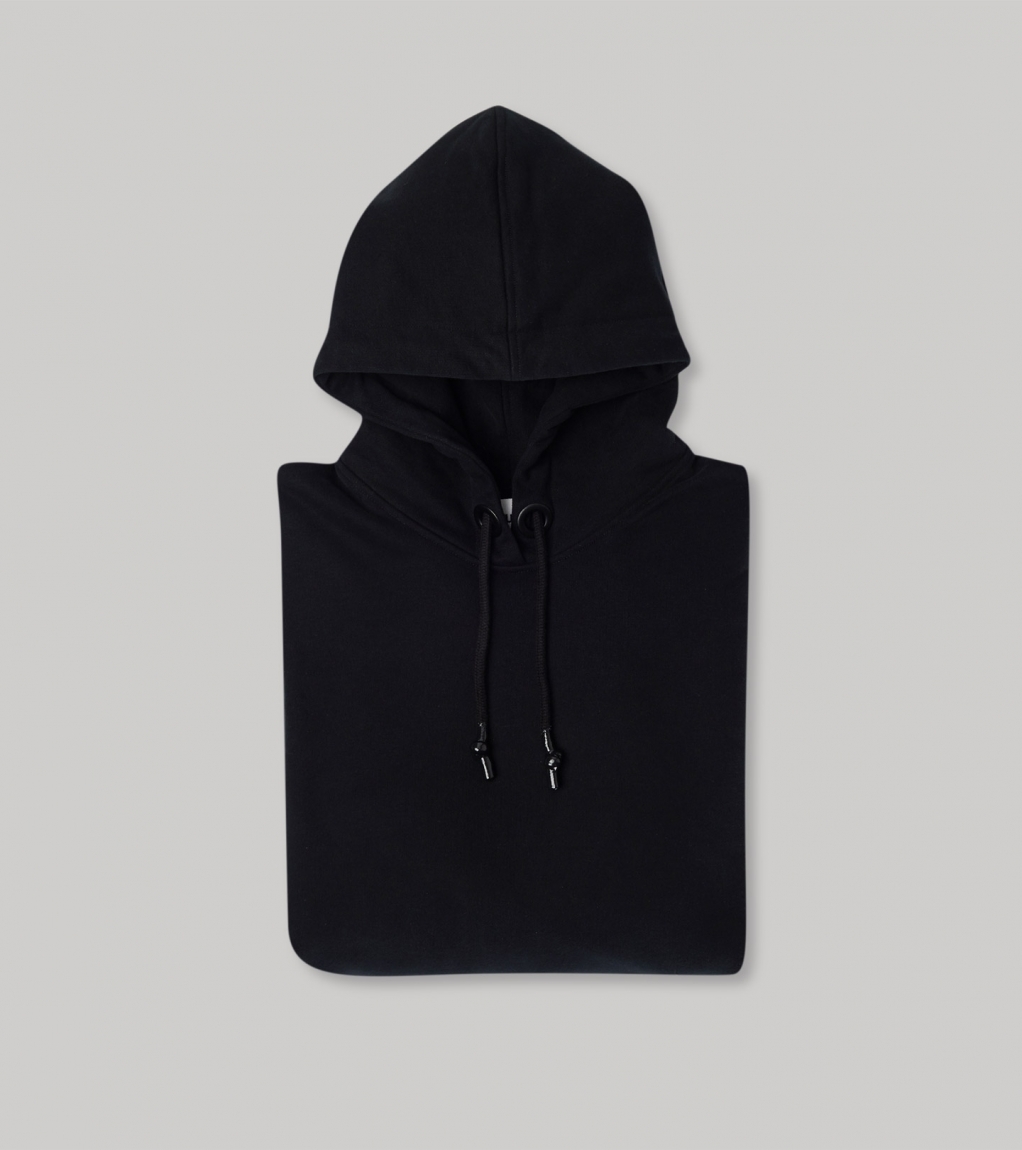  HYPERSIZED HOODIE - BLACK - 4