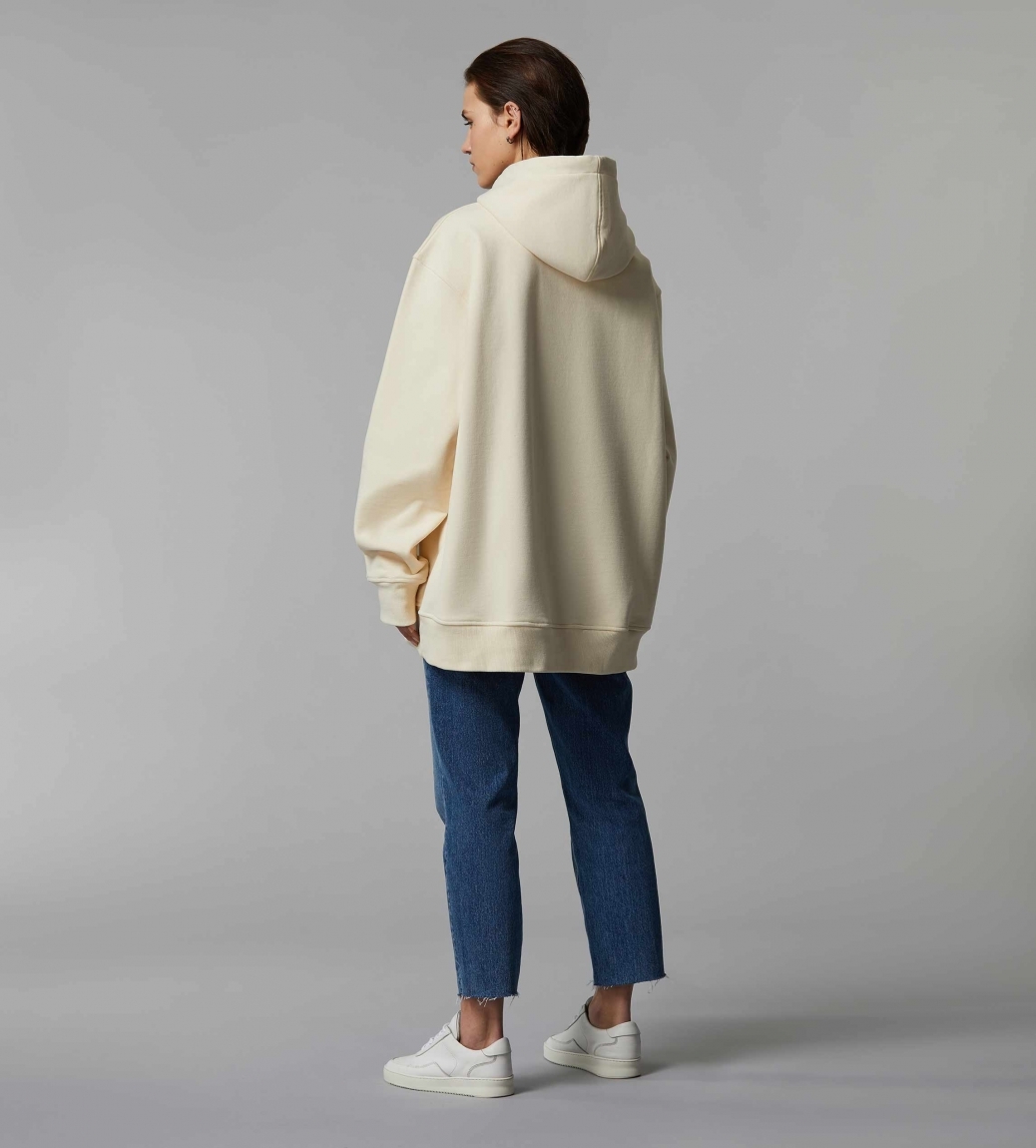 HYPERSIZED HOODIE - BUTTER - MILK - 3