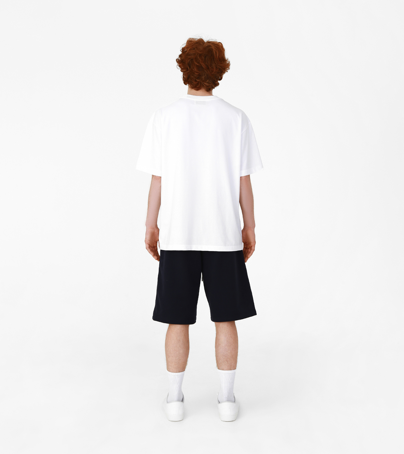 Plain White T-Shirt, Oversized Fit