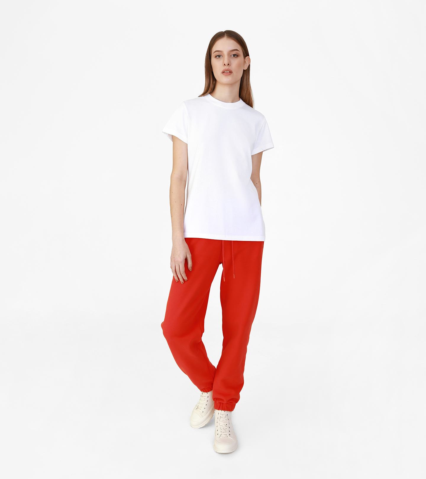 TRACK PANTS RED (WOMEN) - 2