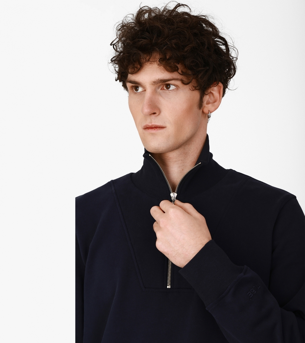 QUARTER ZIP SWEAT - 7